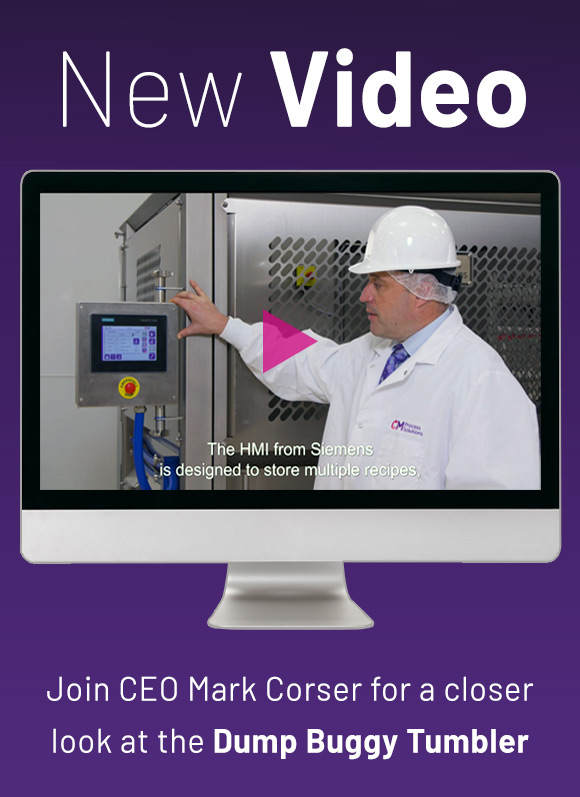 New video - See the TT3 High Capacity Food Tumbler Mixer in Action